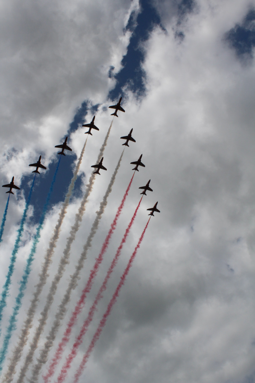 Red Arrows back in 2019 (Image: National Armed Forces Day) 