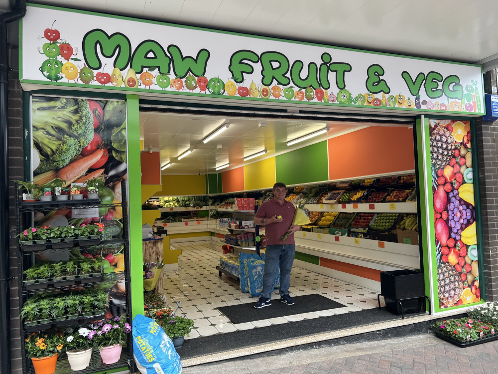 MAW Fruit & Veg has opened today (19 May) in Longton Exchange Shopping Centre (Nub News).