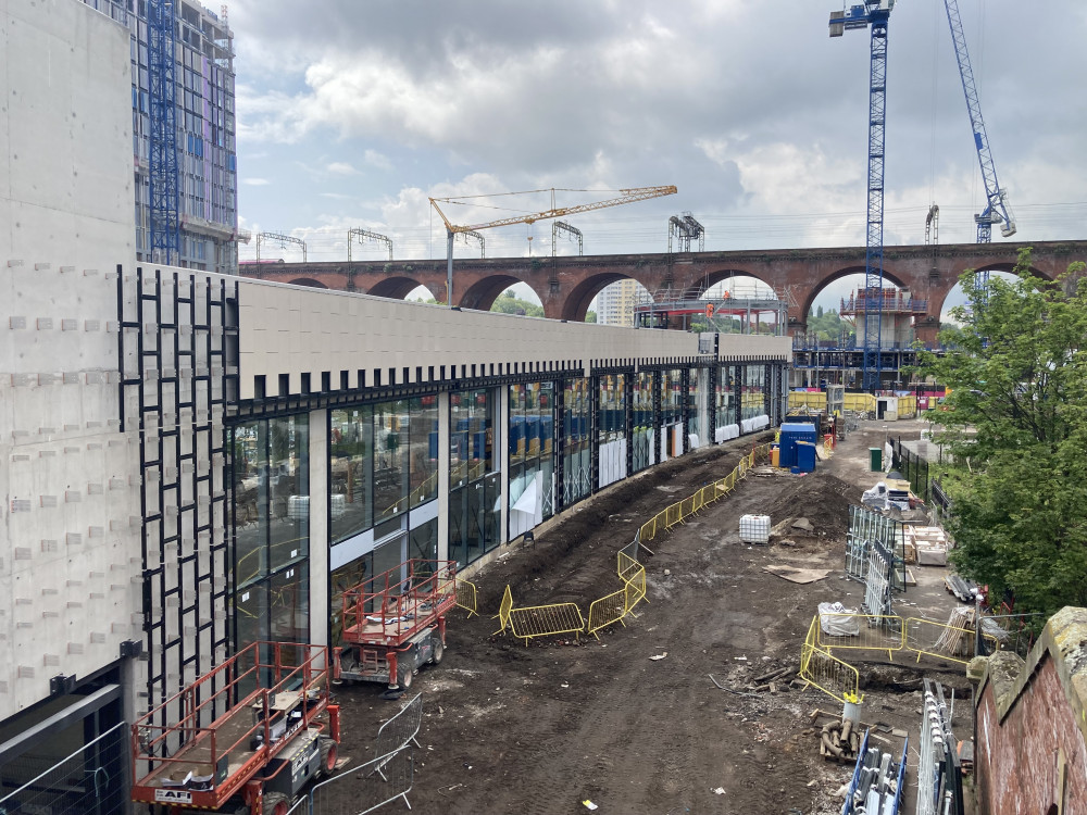 Development on the Stockport Interchange will incorporate a riverside walk, making use of space along the Mersey (Image - Alasdair Perry)