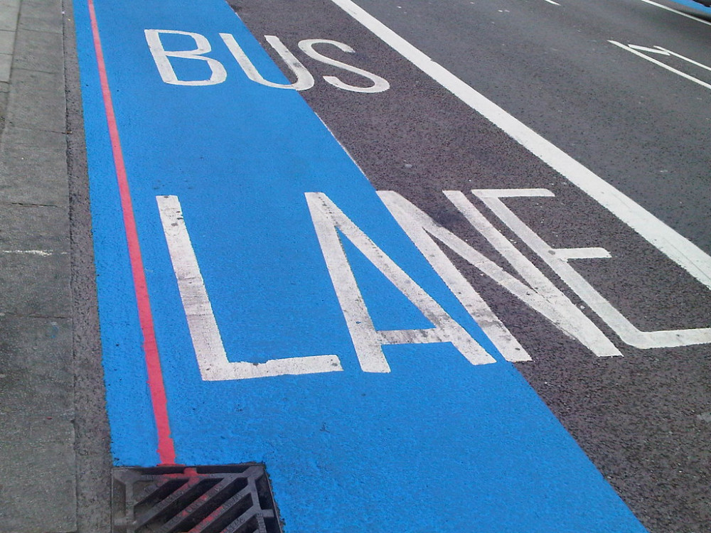 Emergency service vehicles will be allowed to use bus lanes during non-emergencies. Photo: Rob Enslin.