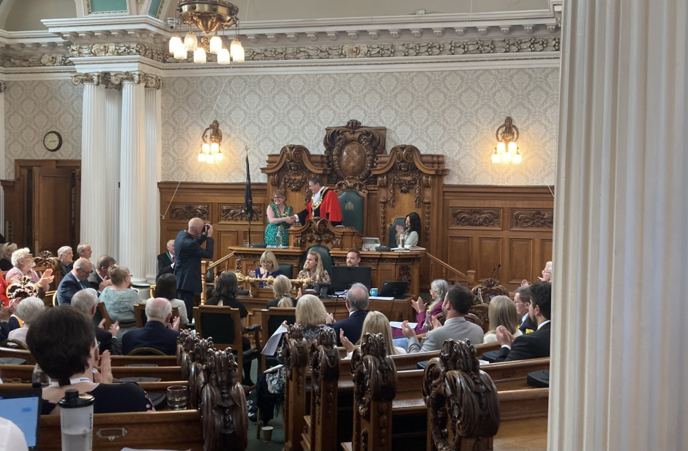 Labour councillor Kerry Waters is elected as Deputy Mayor of Stockport (Image - Alasdair Perry)