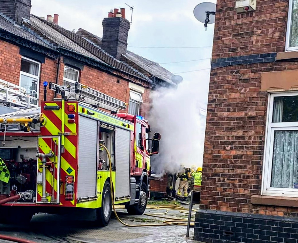 The incident on Newdigate Street, happened at 12:58pm on Tuesday 23 May - in a family home of two young children (Sophie Brooks).