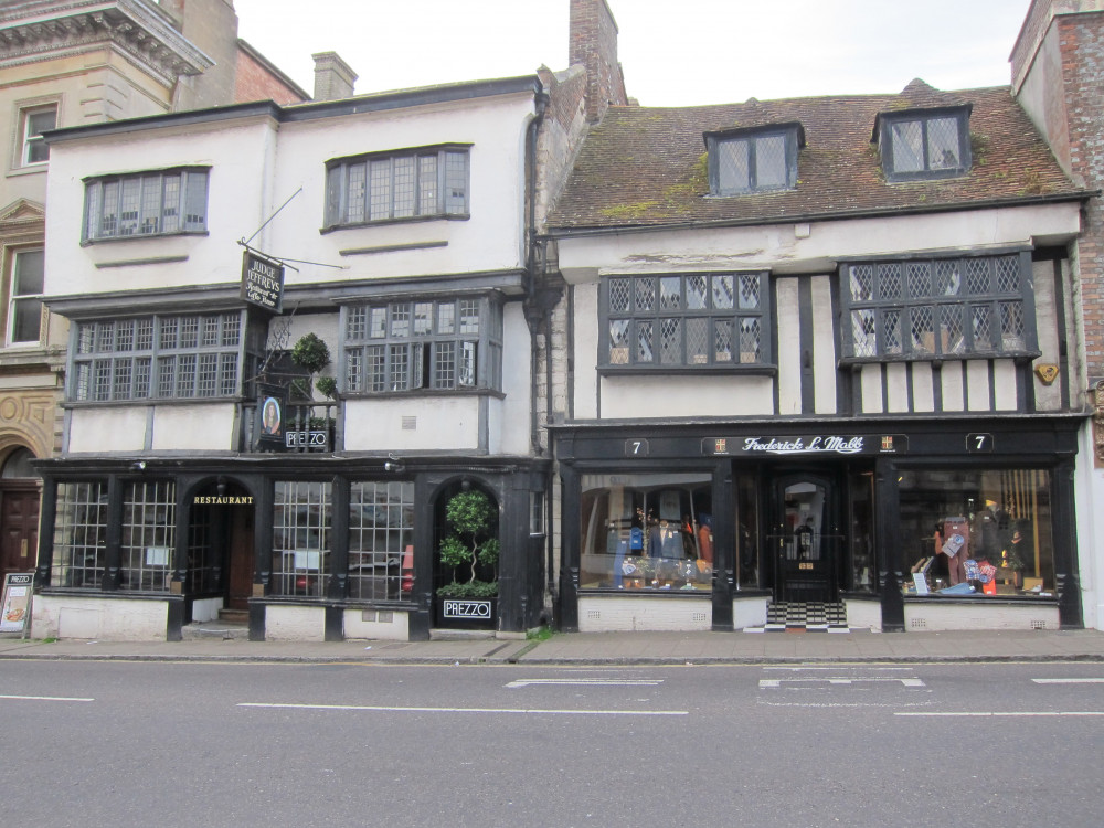 'Judge Jeffreys' in High West Street, Dorchester