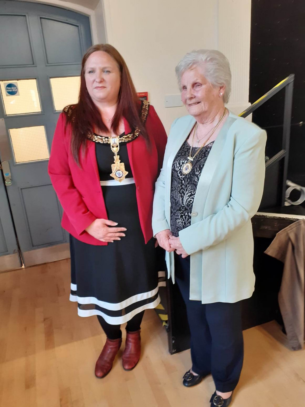 Cllr Crane has become mayor and her deputy is Cllr Nevitt. (Photo: Nub News)  