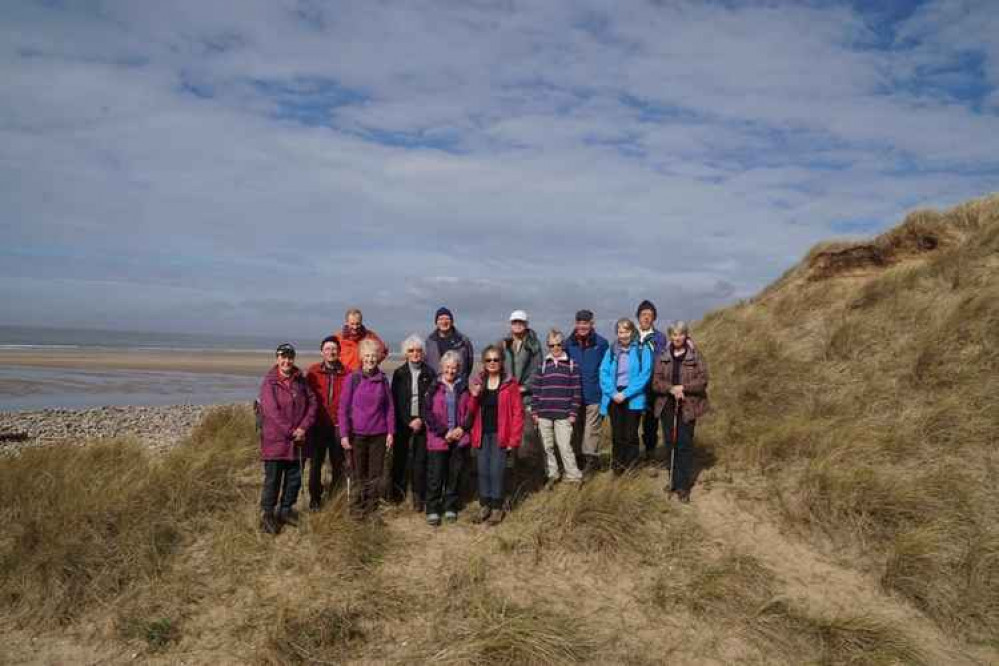 Walking Group at Kenfig