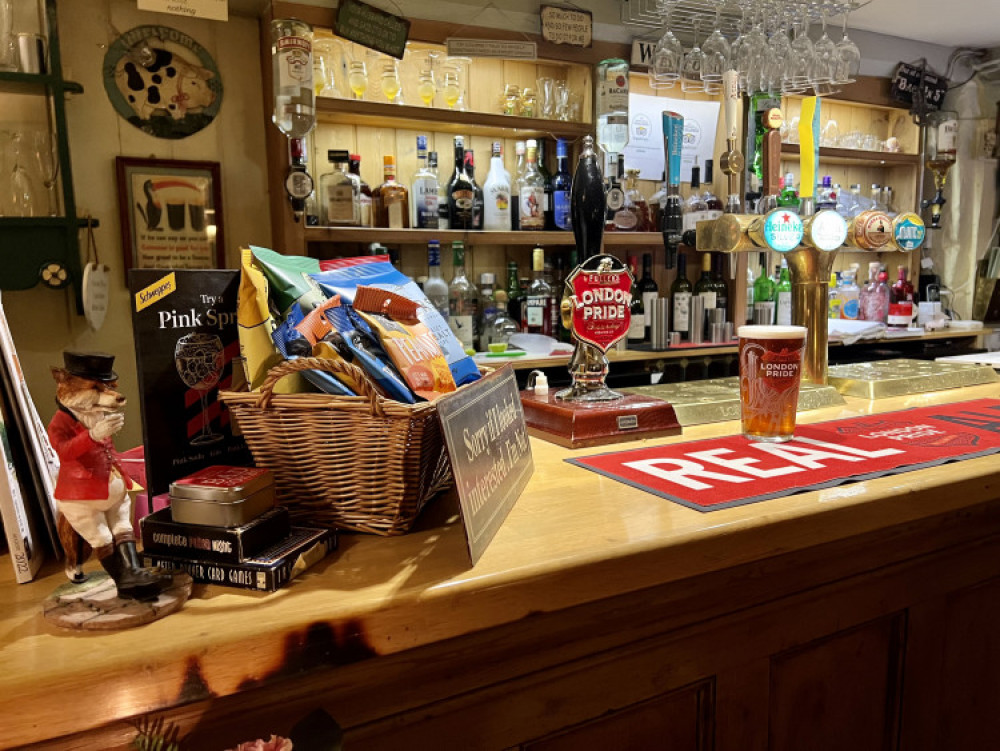 Enjoy fine dining and a well-stocked bar The Fox and Hounds in Knossington. Image credit: Nub News. 