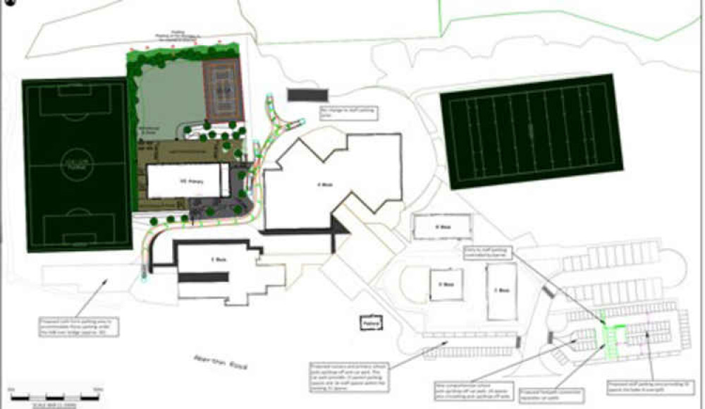 Parking proposals (green lines represent proposed physical changes)