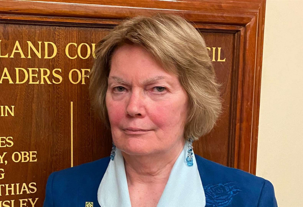 Cllr Gale Waller. Image credit: Rutland County Council. 