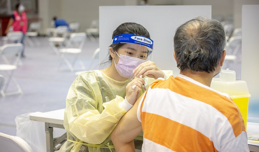 Ealing Council are urging children to get vaccinated after a spike in measles. Photo: 總統府.