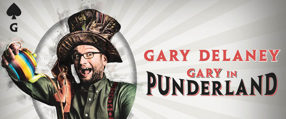 Gary Delaney is performing Gary in Punderland live at Crewe Lyceum Theatre on Saturday 3 June.