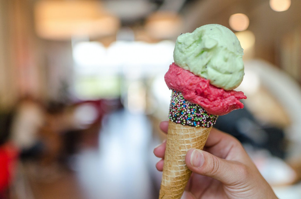 Time for ice cream in Lavenham (Picture: Suffolk Food Stories)