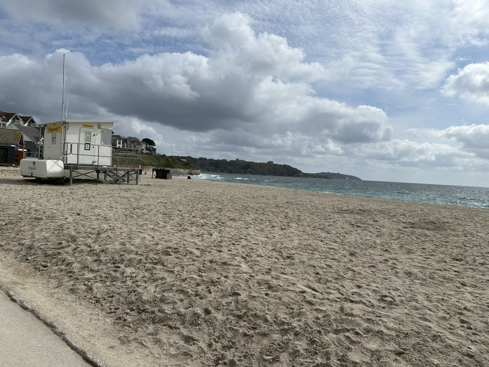 Gyllyngvase Beach (Image: Falmouth and Helston Police) 