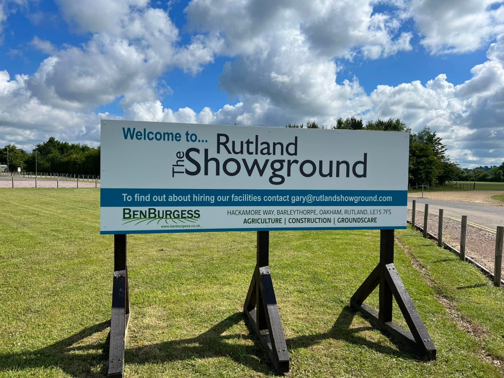 The show takes place at Rutland Showground, Showground Way, Oakham. Image credit: Rutland Showground. 