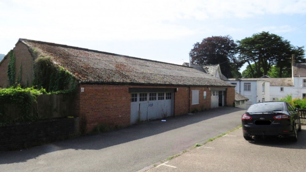 The former garage (Planning documents/ ARA Architecture)