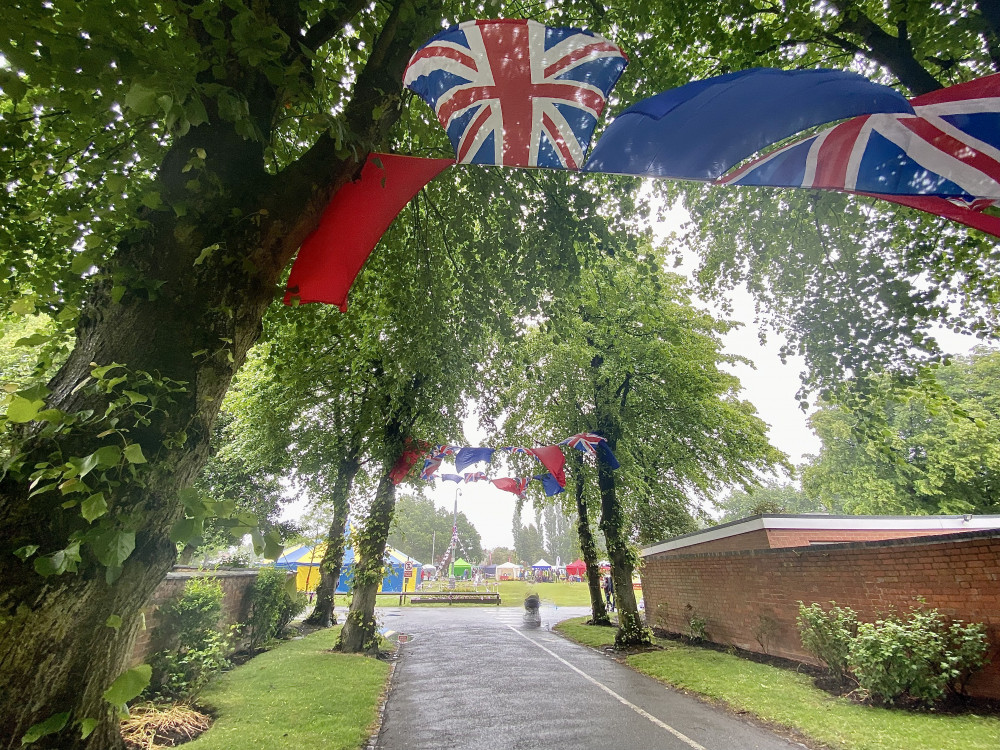 Coalville Park will be the venue for the event following on from this year's Coronation event and the Jubilee celebrations (pictured) from 12 months ago. Photo: Coalville Nub News