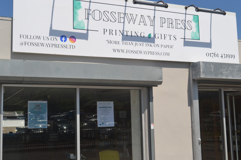 The new press offices in Midsomer Norton The new press offices in Midsomer Norton