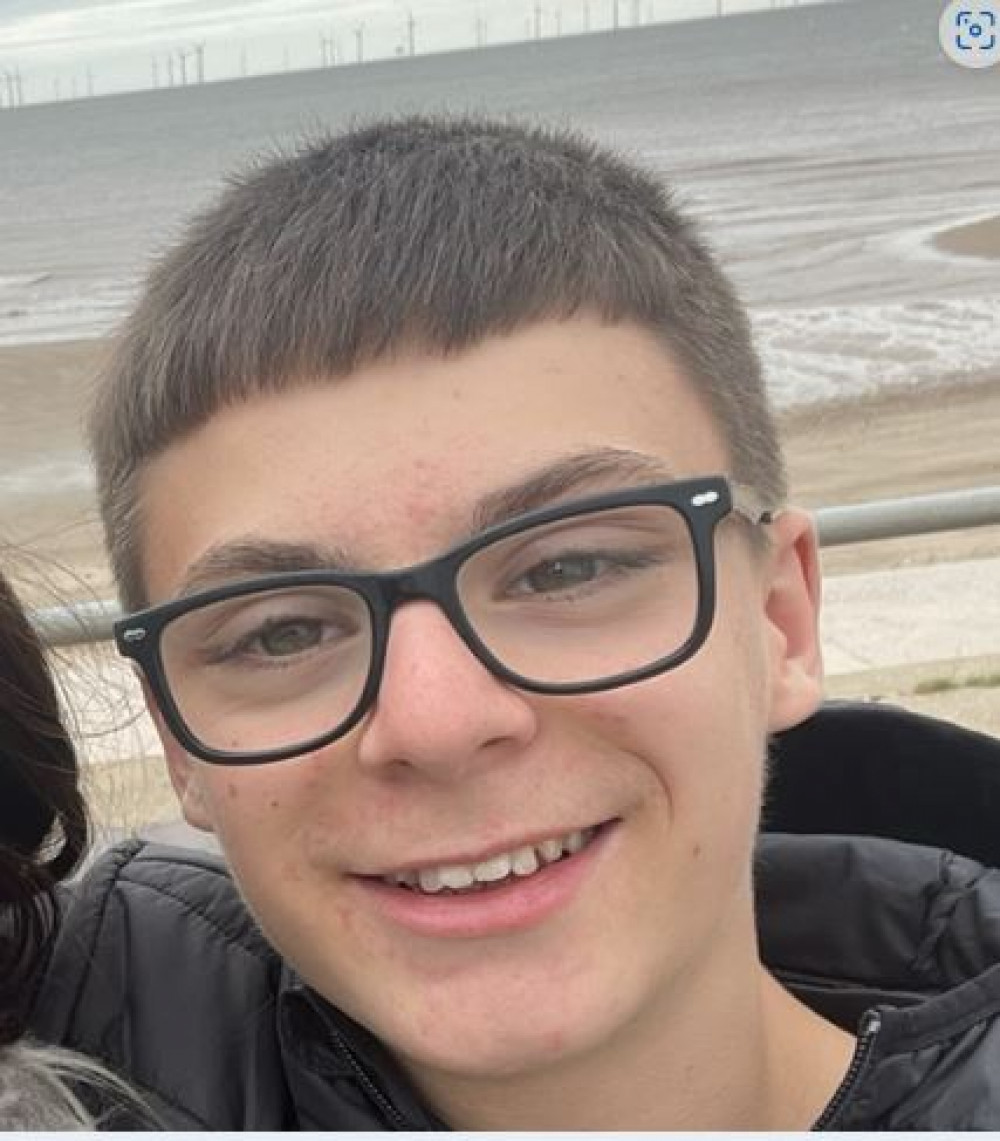 Nottinghamshire Police are appealing for information regarding the whereabouts of missing Hucknall teenager Reece (pictured). Photo courtesy of Nottinghamshire Police.