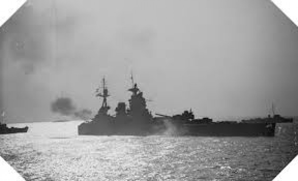 HMS Rodney on D-Day (Picture: Nub News)