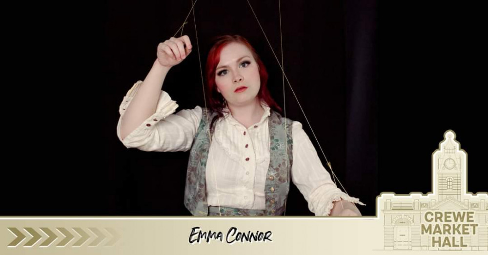 Emma Connor is performing live at Crewe Market Hall on Saturday 16 September.