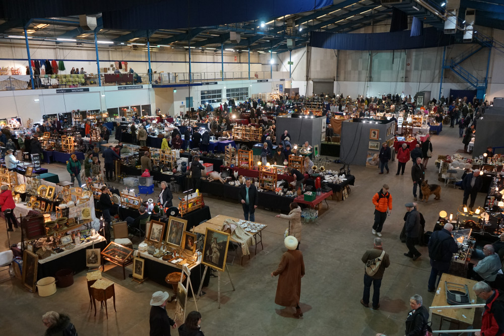 Inside shot of one of the halls 