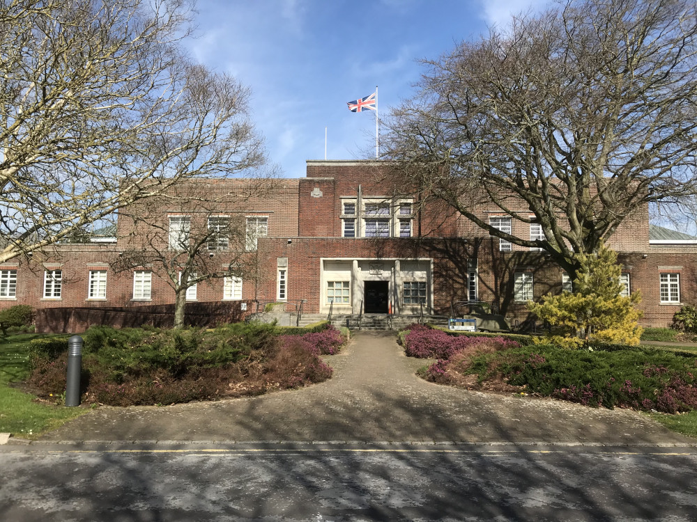 County Hall in Dorchester, which some have said has been under-used since Covid-19