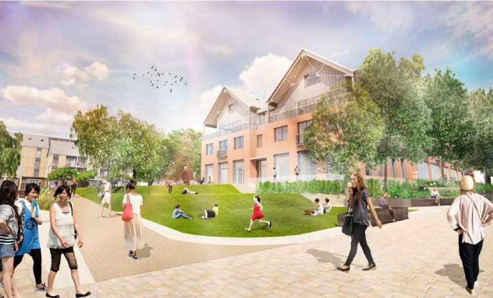 Council lawyers insist a £45m scheme to redevelop Twickenham Riverside will deliver a ‘exciting’ and ‘flourishing’ destination. (Credit Hopkins Architects/RBC)