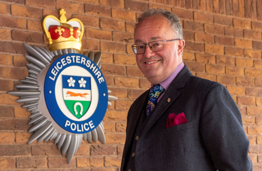 PCC Rupert Matthews. Image credit: Office of Rutland and Leicestershire Crime Commissioner 