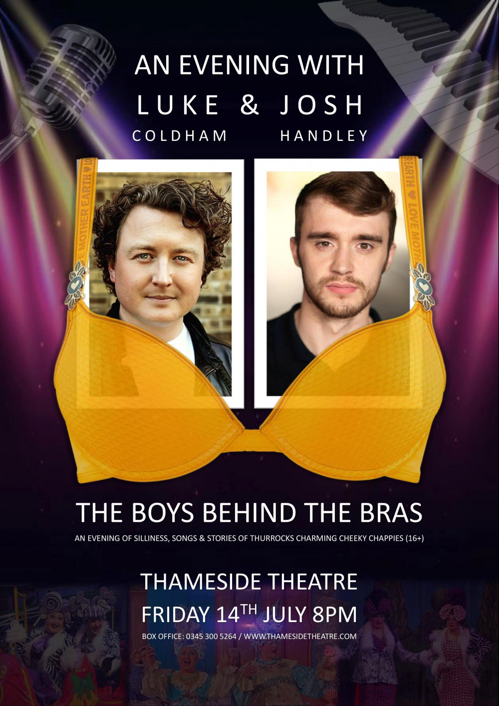 LUKE AND JOSH, THE BOYS BEHIND THE BRAS 16+