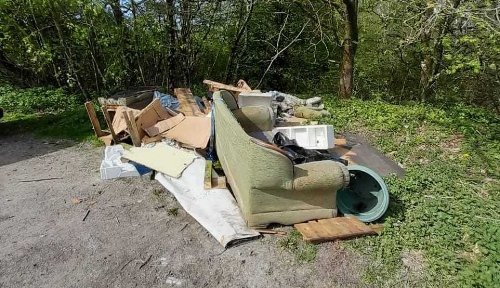 A Stoke-on-Trent mum has been fined over £600 for dumping rubbish at Park Hall Country Park (Image supplied).