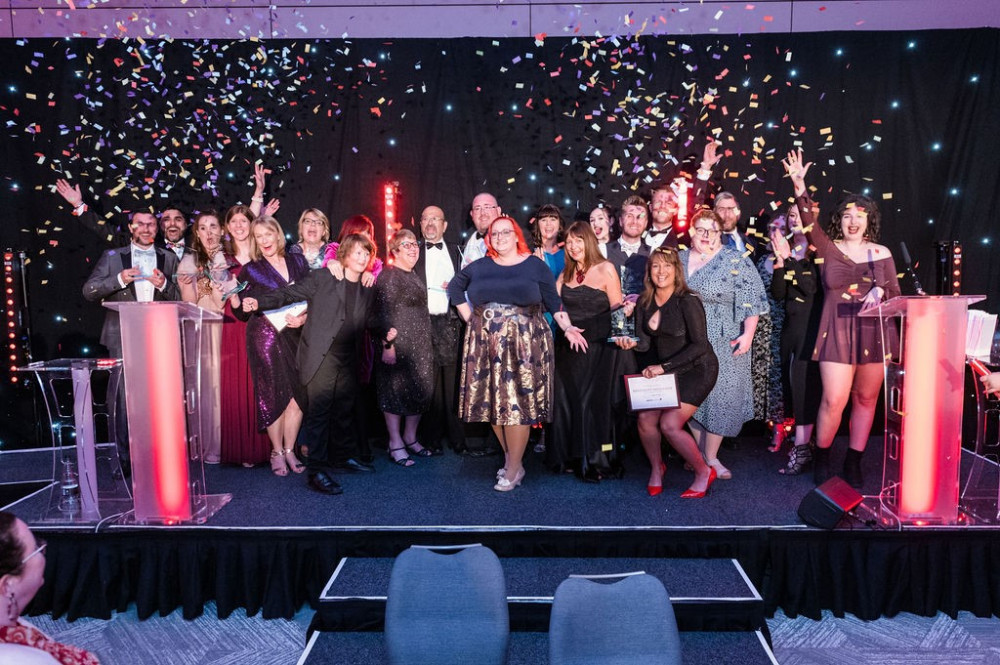 All the winners at the second Business Success Recognition Awards (image by Vicki Head Photography)