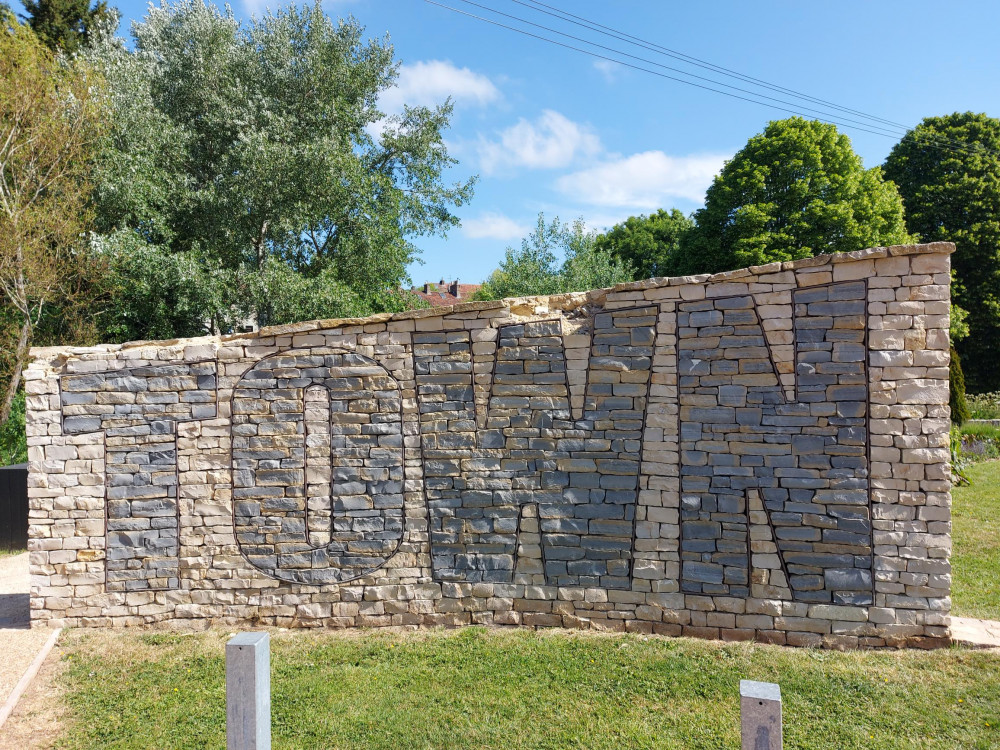 Are you feeling dry as the stone wall in the Midsomer Norton Town Park 