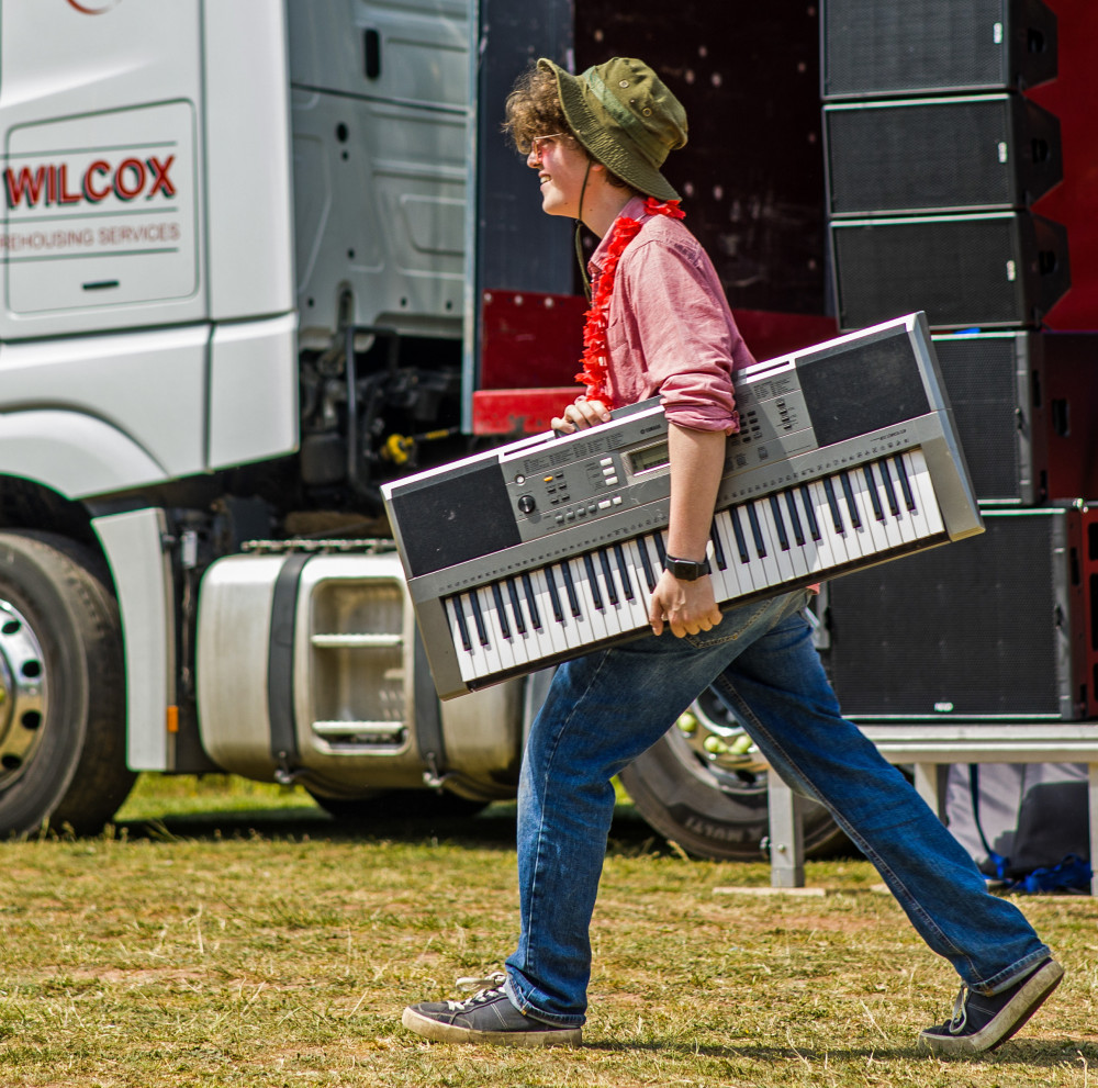 Have music will travel.. all the sounds all the way to Midsomer 