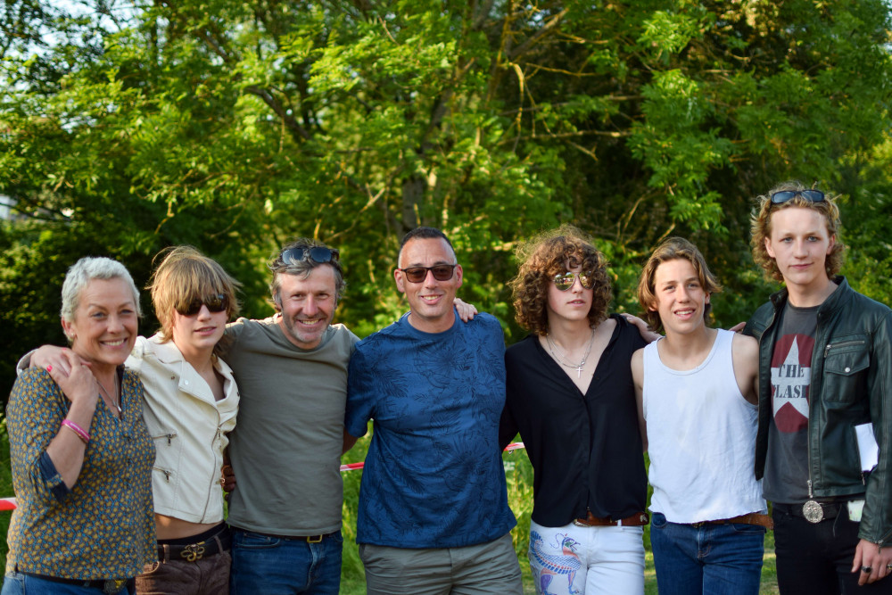 The Entitled Sons brought it to the festival on their way to Glastonbury