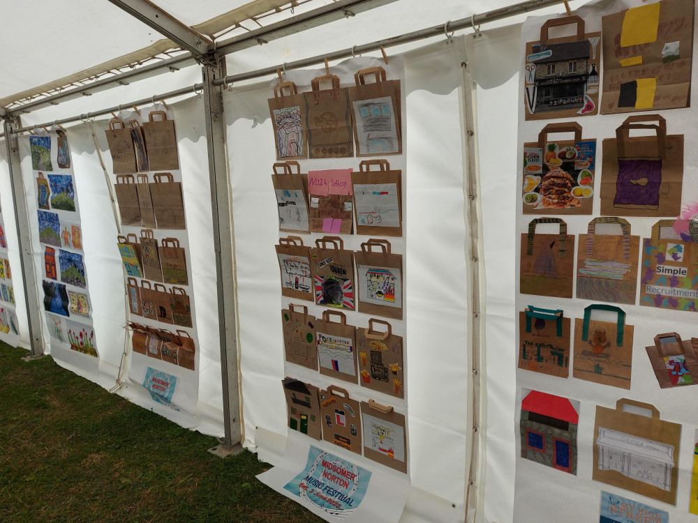 Shame there was no goodie bag to take home - see you next year 