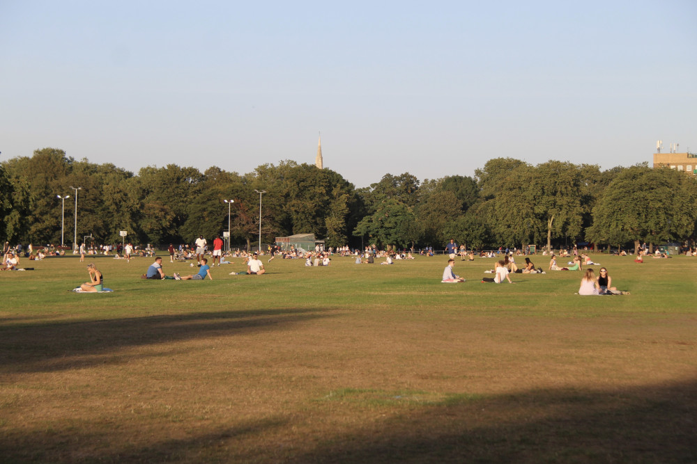 A heat health alert has been issued for London, including the Clapham area, with temperatures set to peak at 30°C. (Credit: Isabel millett)