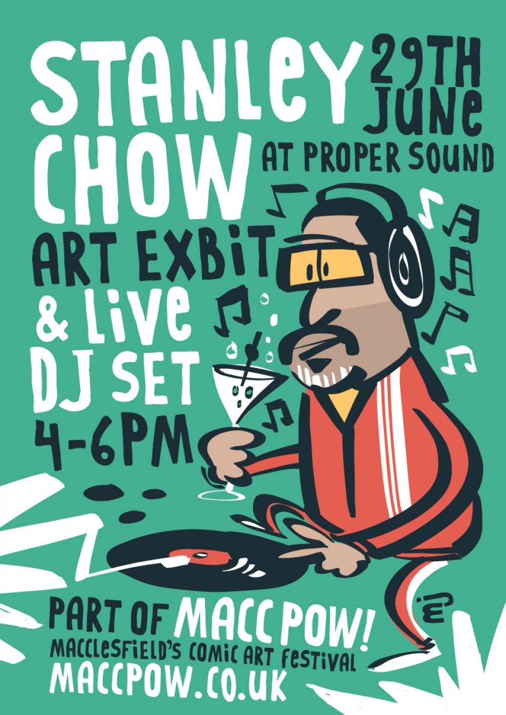 Stanley Chow Art Exhibition & DJ Set at Proper Sound Stanley Chow Art Exhibition & DJ Set at Proper Sound