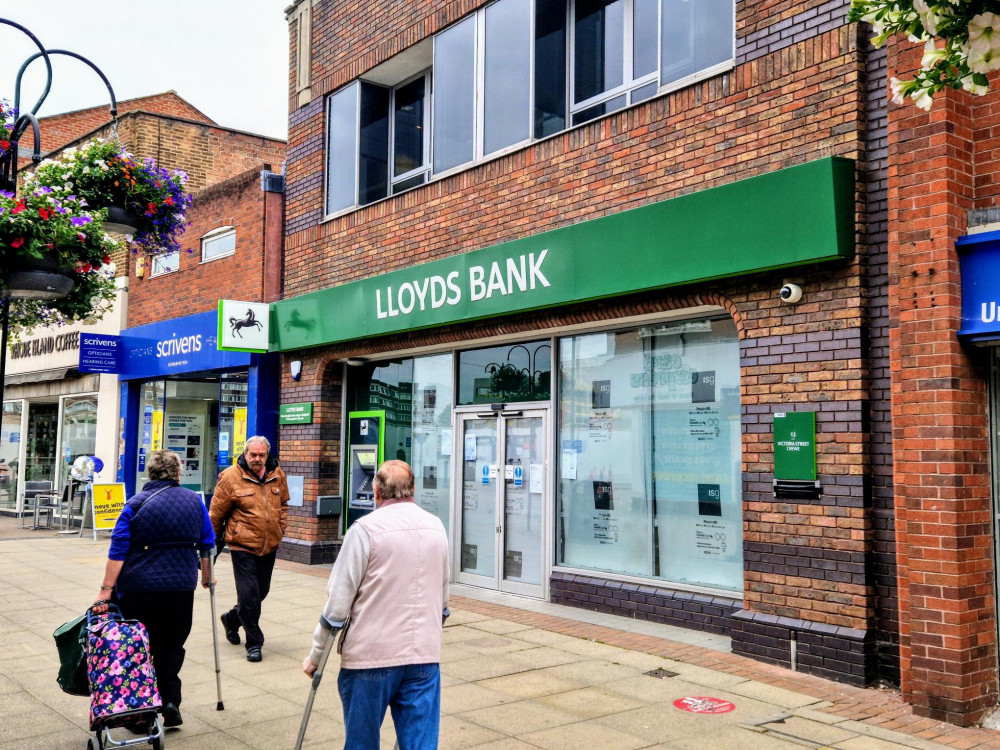 Many customers have been caught out by the Lloyds Bank's temporary closure - claiming they did not receive any notification for it (Ryan Parker).