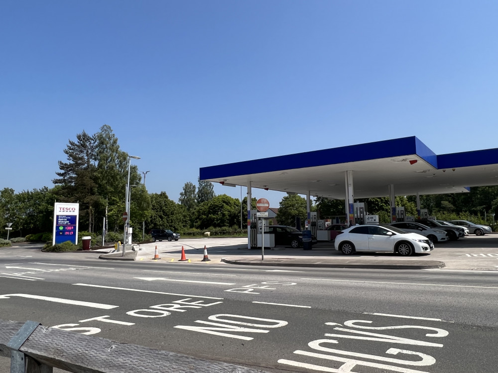 Tesco petrol station, Lysander Road, reopened today following eight weeks of maintenance work (Nub News).