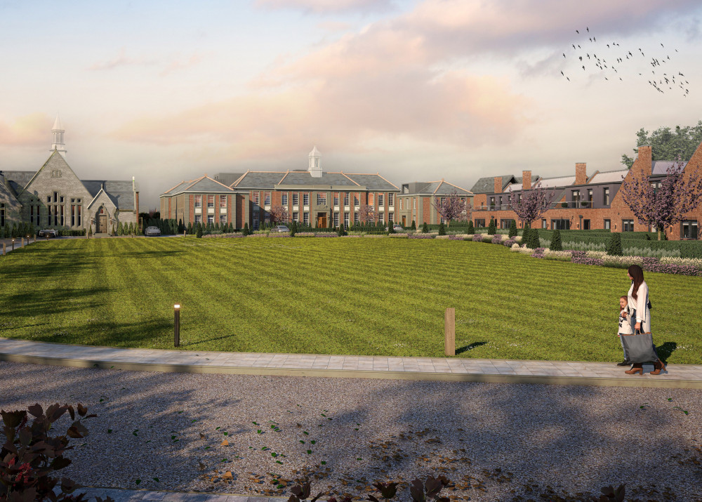 CGI of the King's Gate development. 