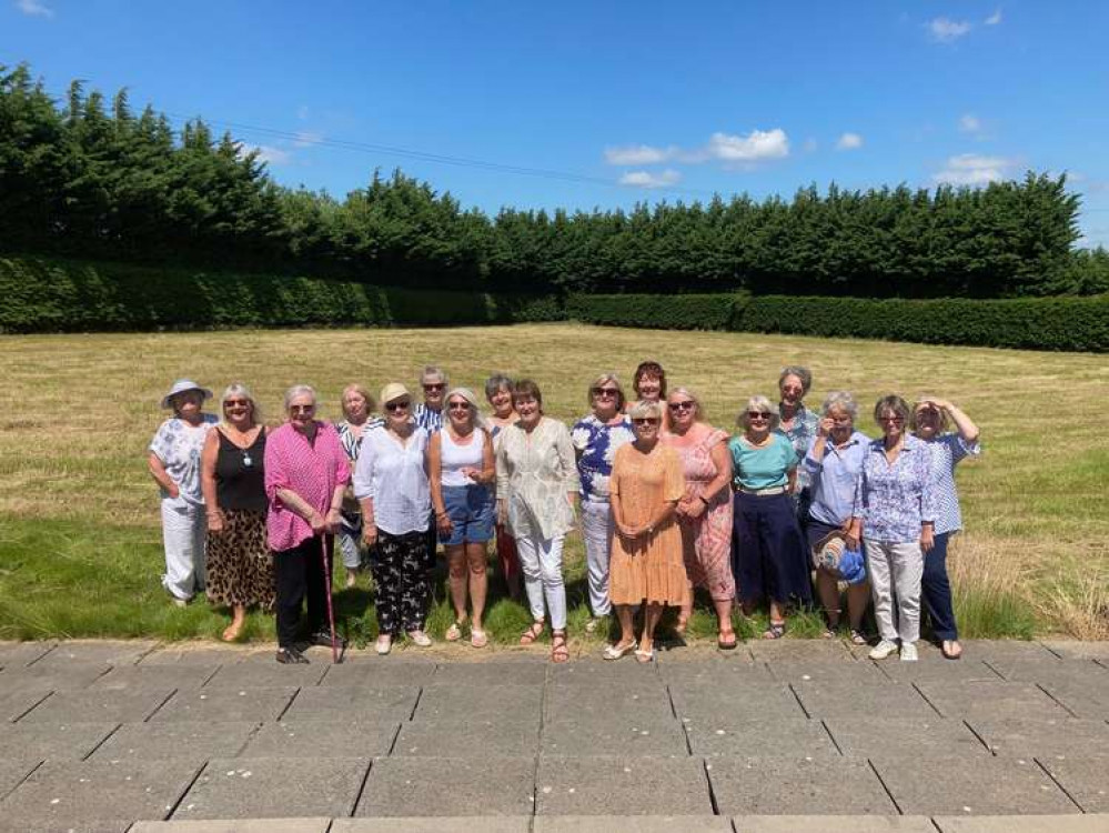 Bont Faen WI members' Summer picnic.