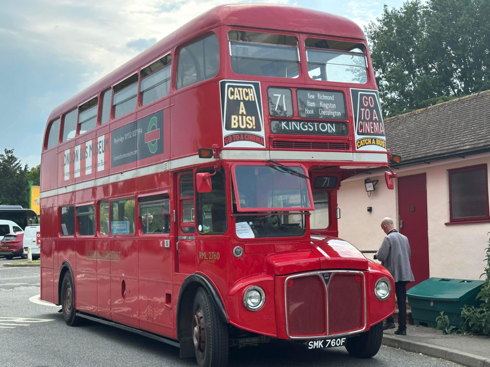 Kingston residents were treated to a rare surprise on Sunday as the London Bus Museum hosted a special heritage event for bus routes 65 and 71 (Credit: Simon Bangs) 