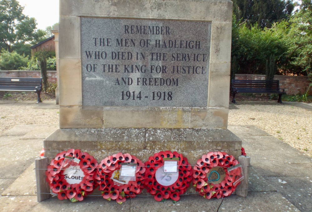 Hadleigh memorial (Picture: Nub News)