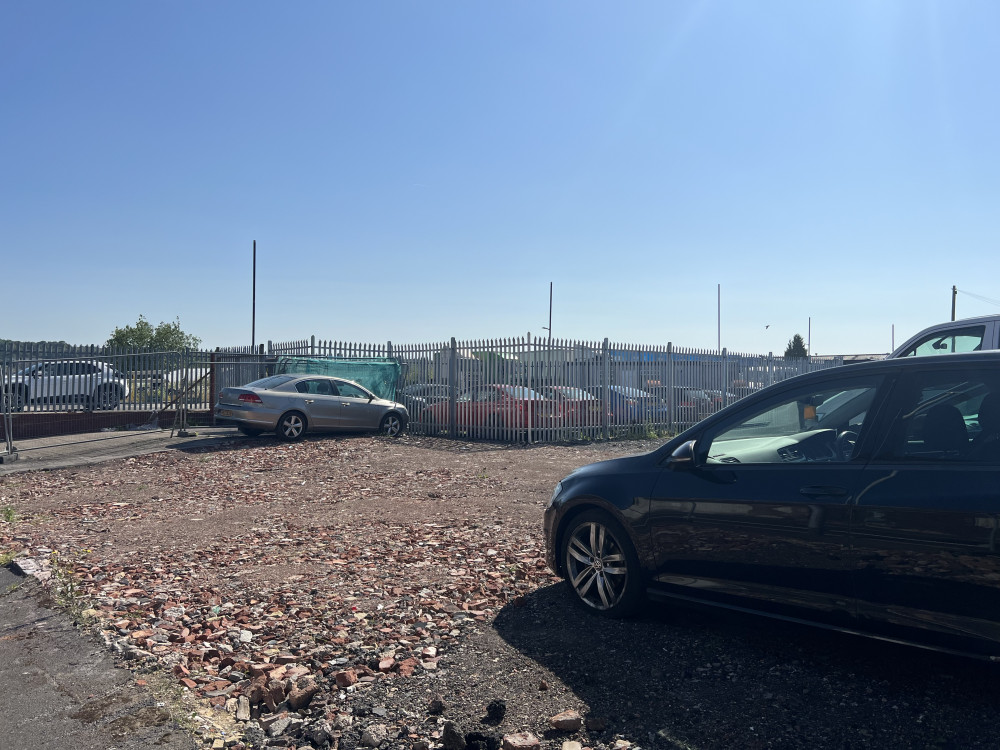 The site on Uttoxeter Road, Normacot, is currently being used as a car parking area (Nub News).