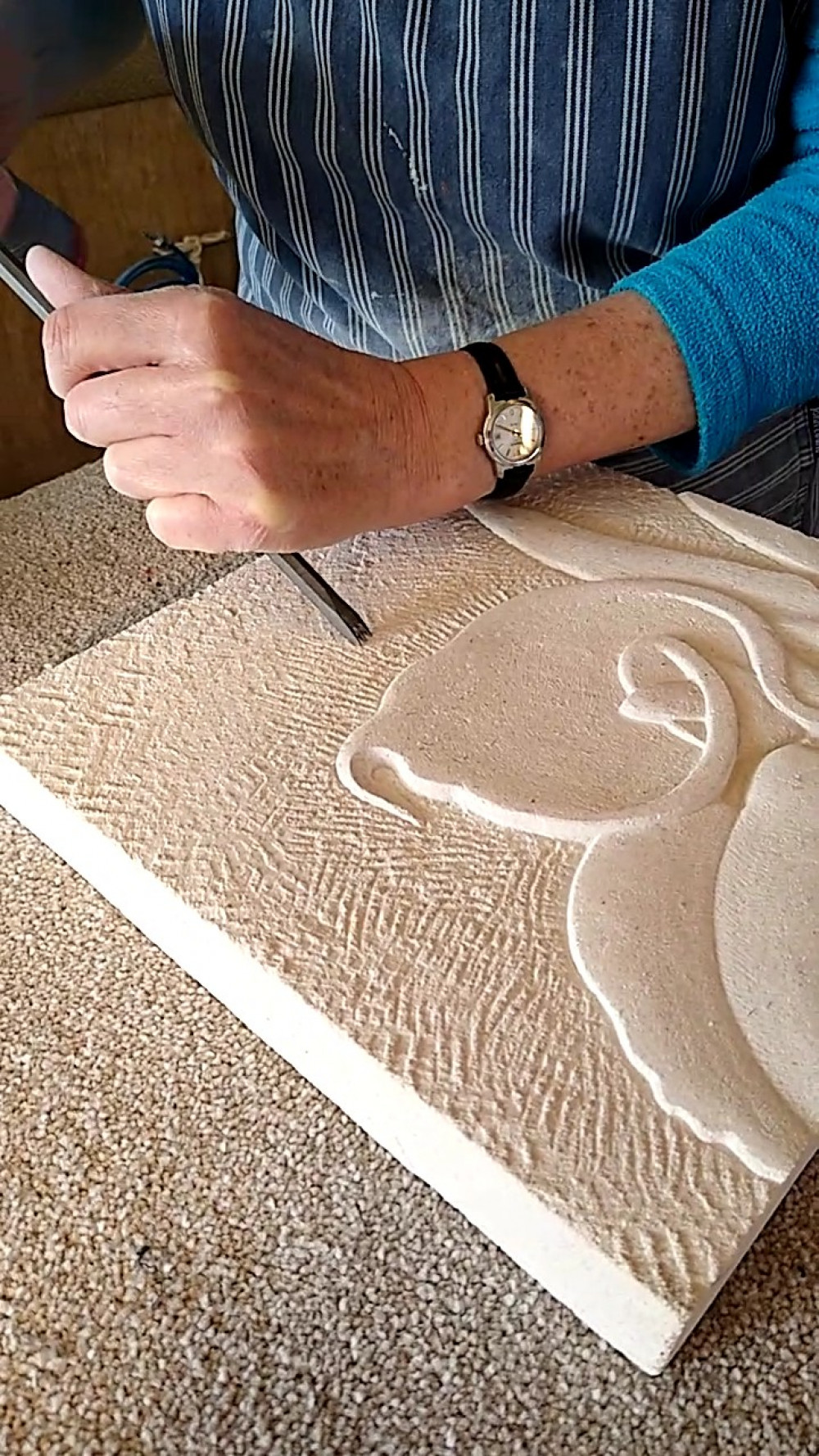 Stone Carving in Relief - 2-days Stone Carving in Relief - 2-days
