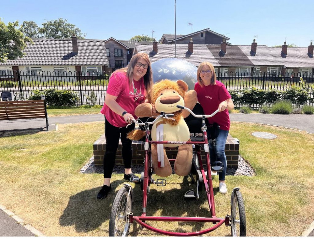 Alex Pearson from Stratford and Emma Brayne from Warwick have announced their latest fundraiser for Molly Ollys (image via ChalmersNewsPR) Alex Pearson from Stratford and Emma Brayne from Warwick have announced their latest fundraiser for Molly Ollys (image via ChalmersNewsPR)
