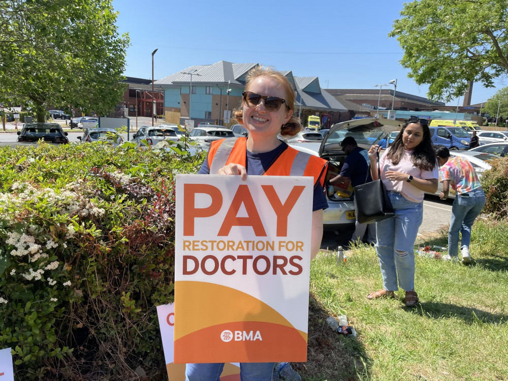 Junior doctors are striking this week. Image credit: LDRS. Junior doctors are striking this week. Image credit: LDRS.
