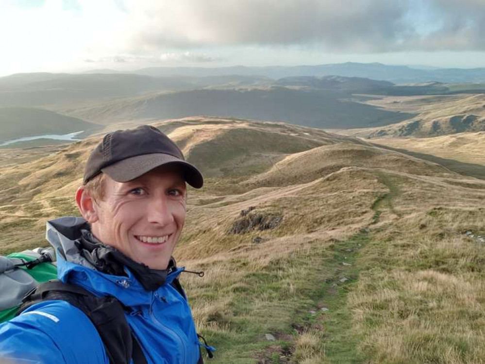 He is striving to be the first person to run 500 miles solo across Wales