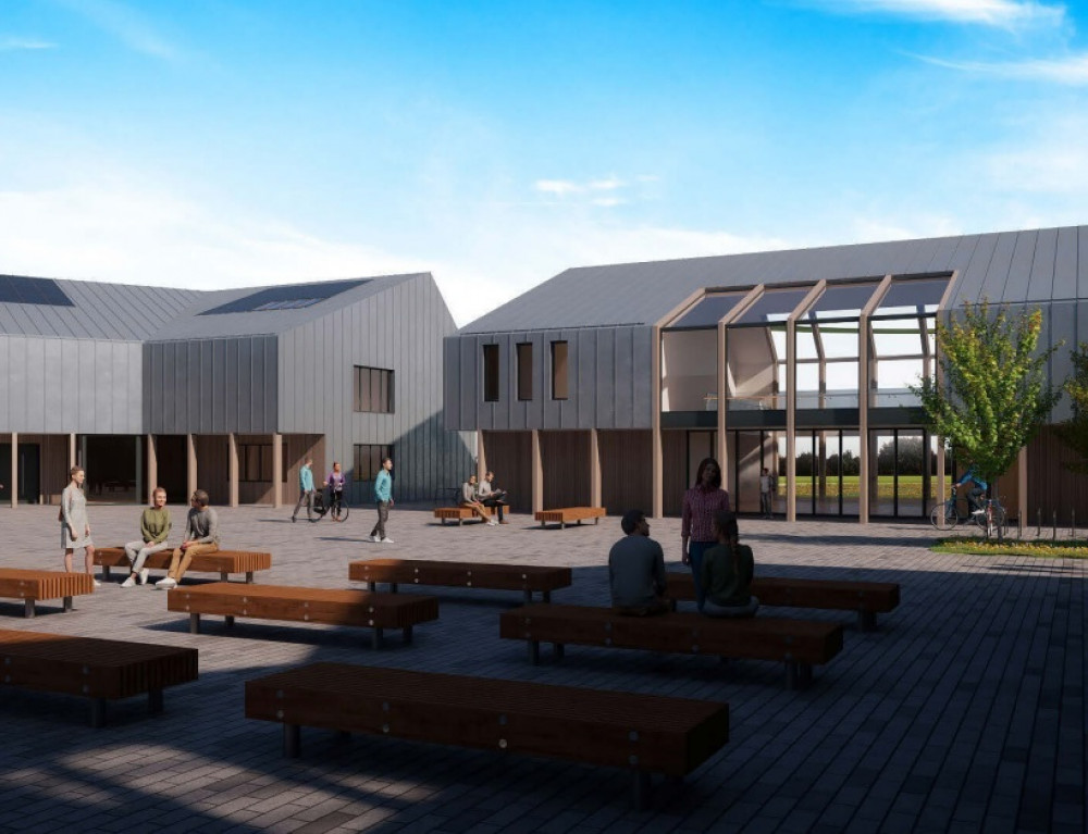 How the Halo Village student development near Penryn could look (Image: Verto)