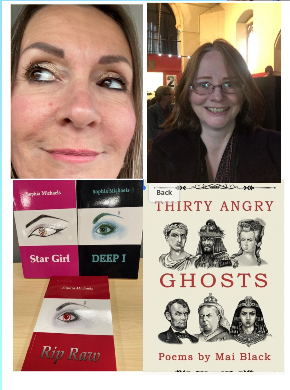 Two Poets ( and Thirty Angry Ghosts!)