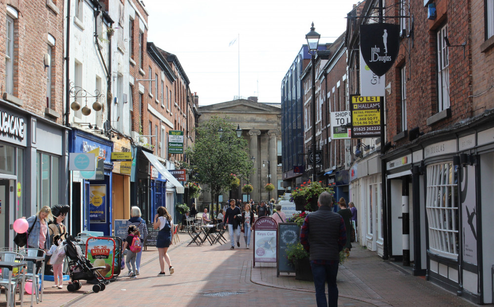 Chestergate in Macclesfield. (Image - Alexander Greensmith / Macclesfield Nub News) 